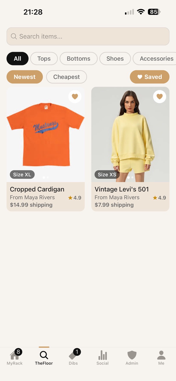 Save the items you love for later